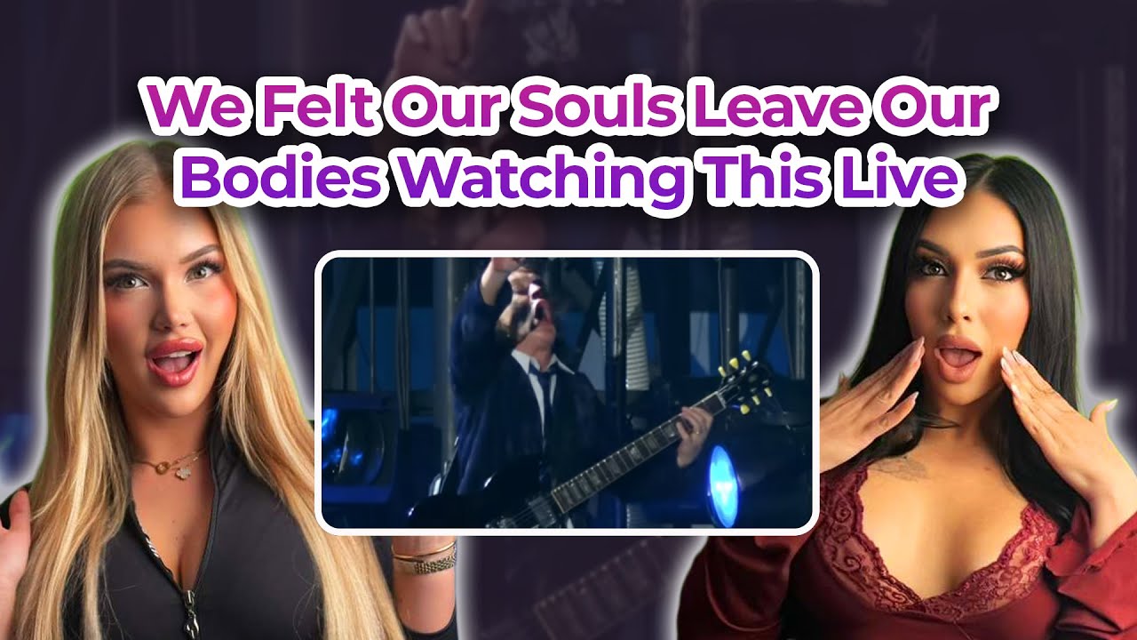 Foreign Girls FIRST TIME Reaction To AC/DC - Thunderstruck (LIVE)