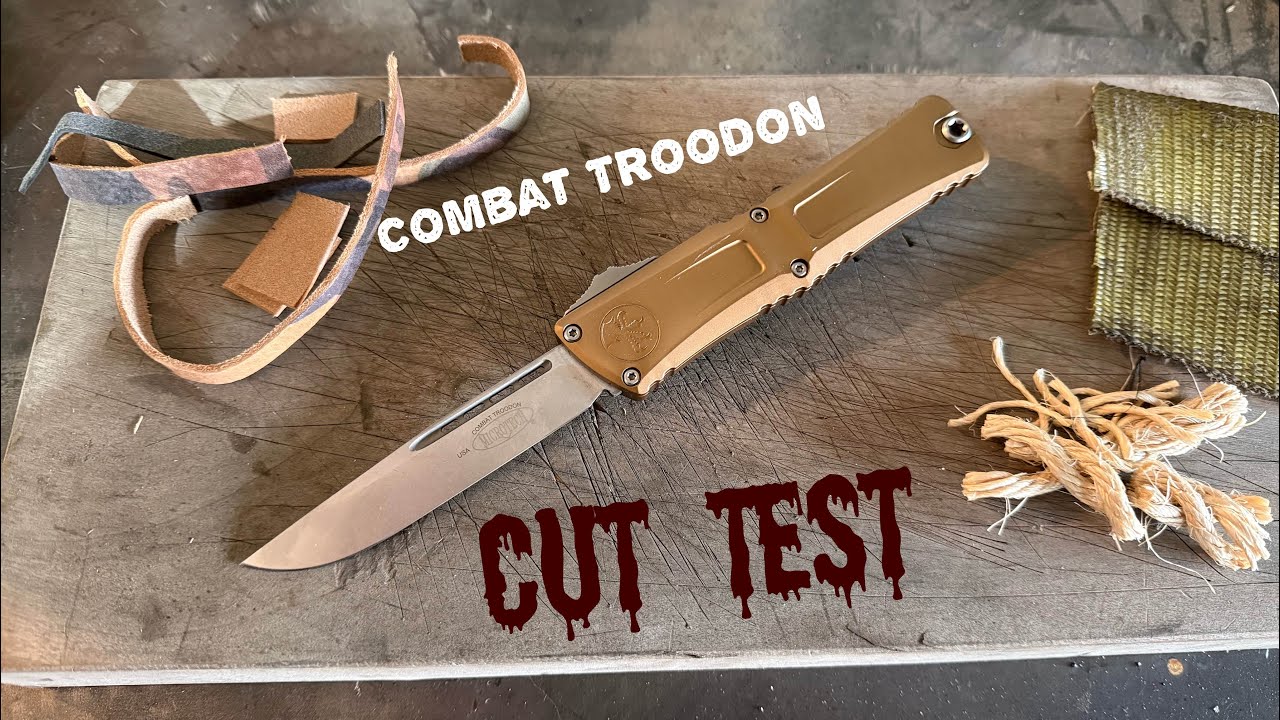 Тест на прочность: Microtech Combat Troodon!!
