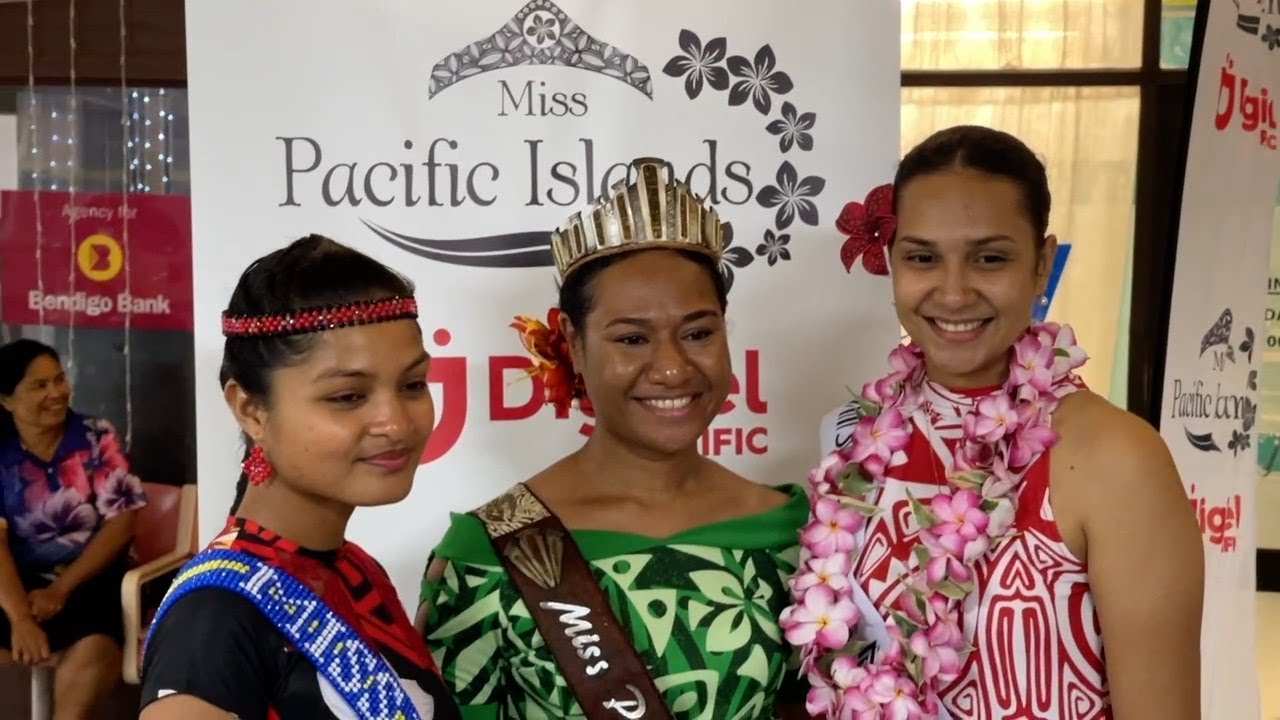 🌺Arrival of 🇵🇬 Miss Papua New Guinea Tyla Singirok to Nauru 🇳🇷 Miss Pacific Islands Pageant