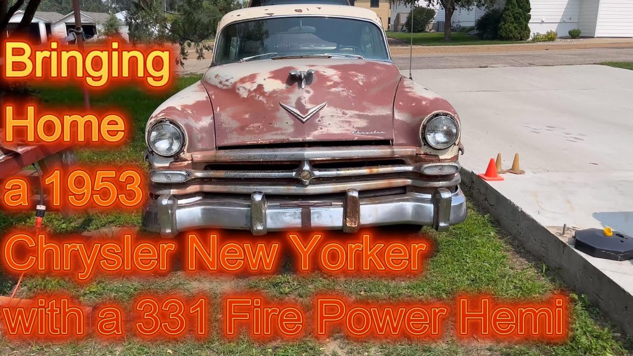 Bringing home a 1953 Chrysler. Will this 331 Hemi turn? #nodakspeedshop