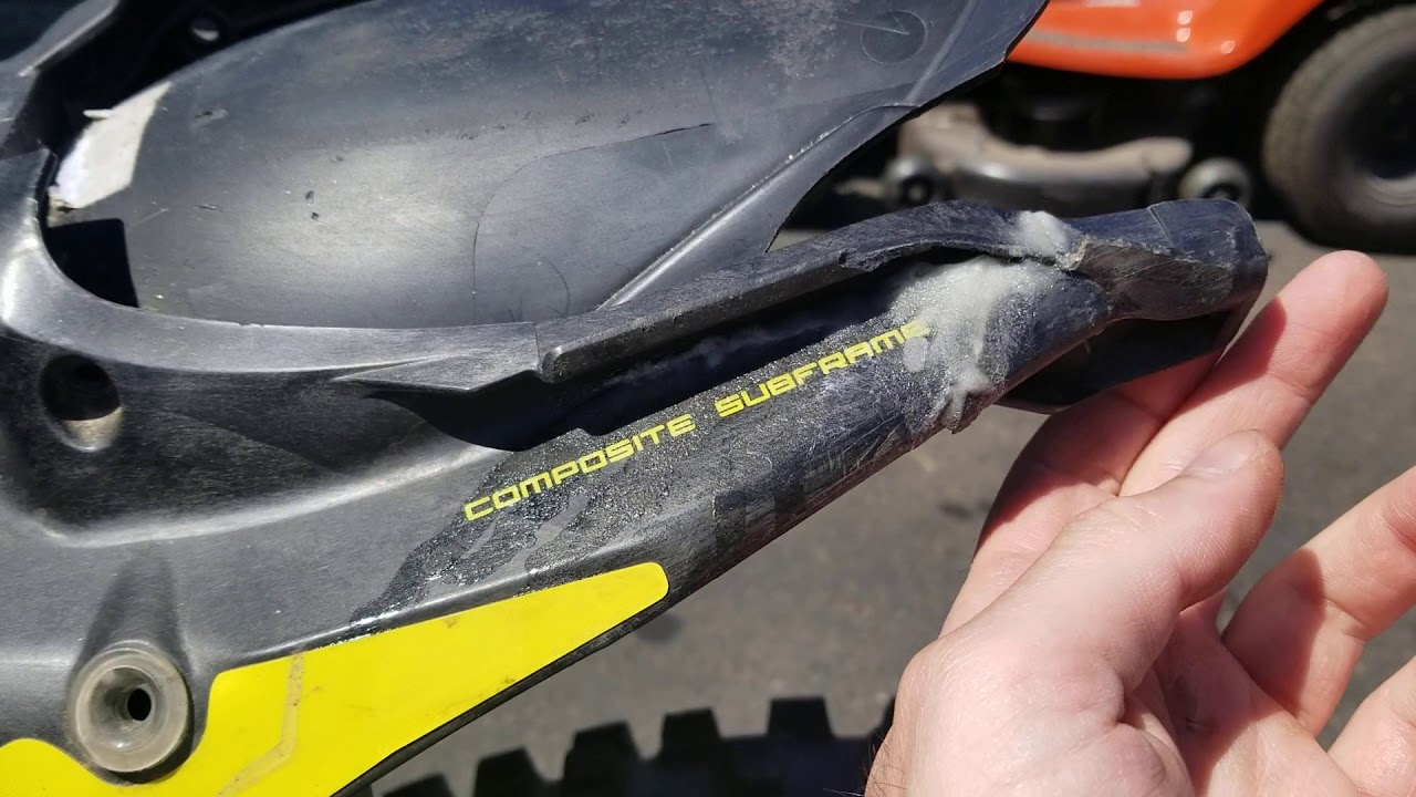 Сломалась подрамная конструкция Husqvarna? Нет проблем!