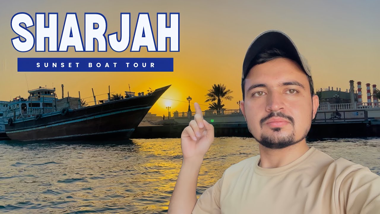 They Only Charged Me 7 AED For This (I'm Shocked) | Sharjah Sunset Tour | Saeed Vlogs