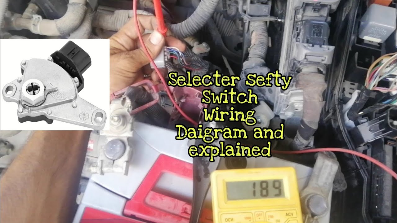 How to test and wiring daigram the neutral safety switch toyota camry 2012
