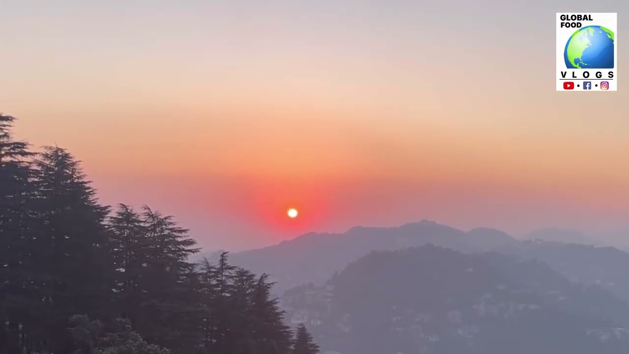 Mussoorie winterline