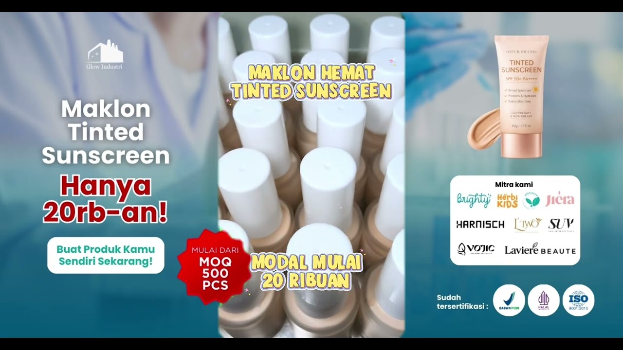 Makeup satset pake Tinted Suncreen ini 👀