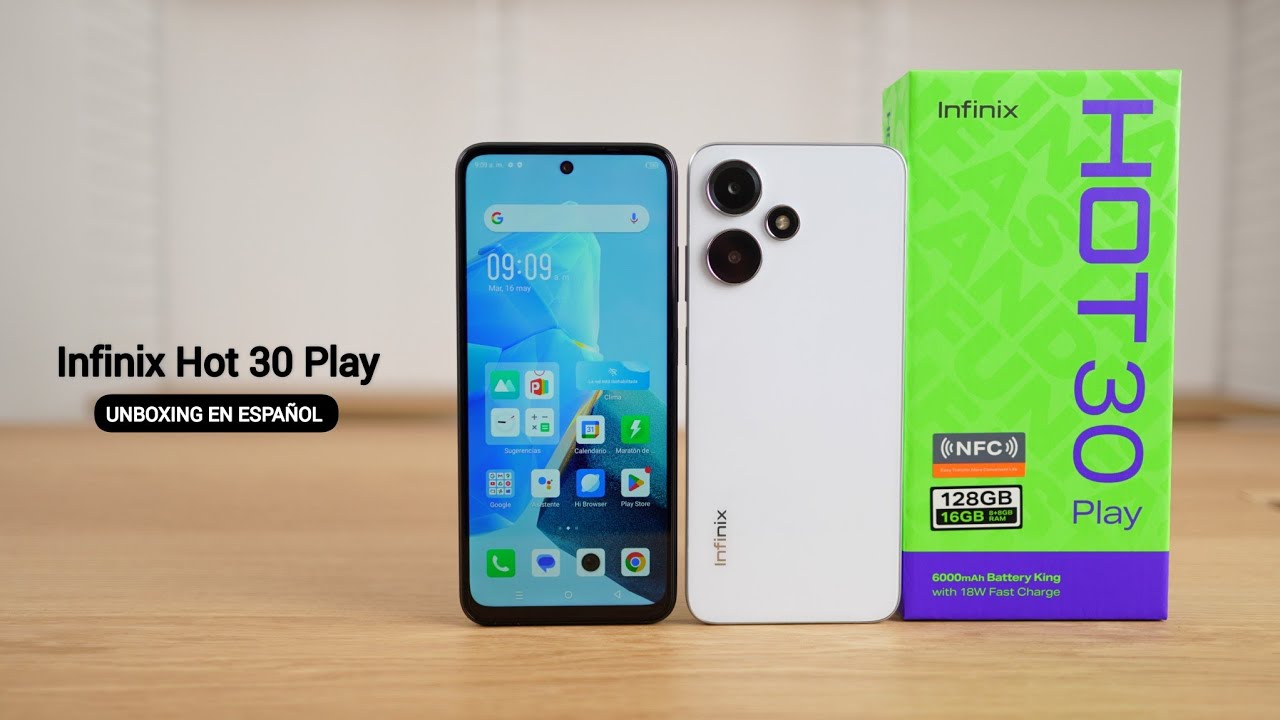 Infinix Hot 30 Play Unboxing en Español