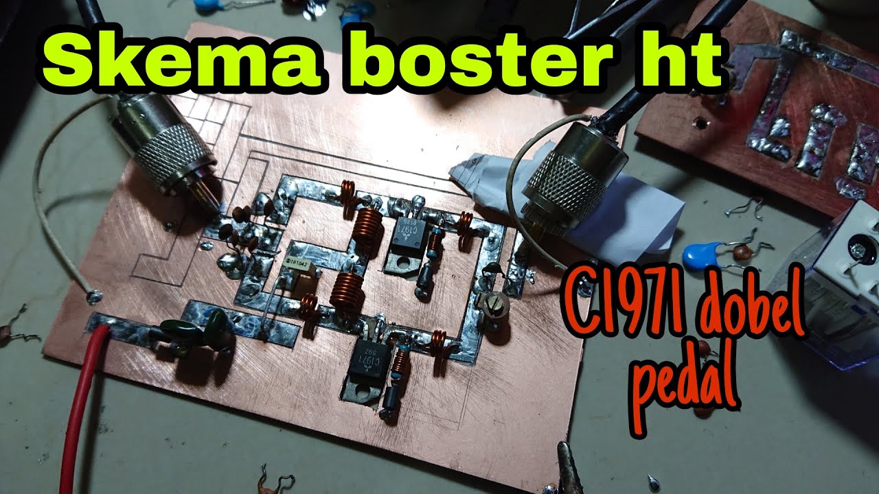 SKEMA BOOSTER 2M BAND 2sc1971