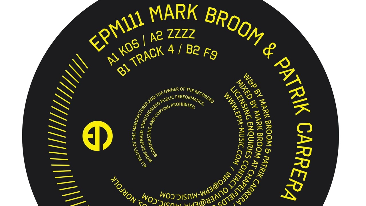 Mark Broom & Patrik Carrera | ZZZZ | EPM Music