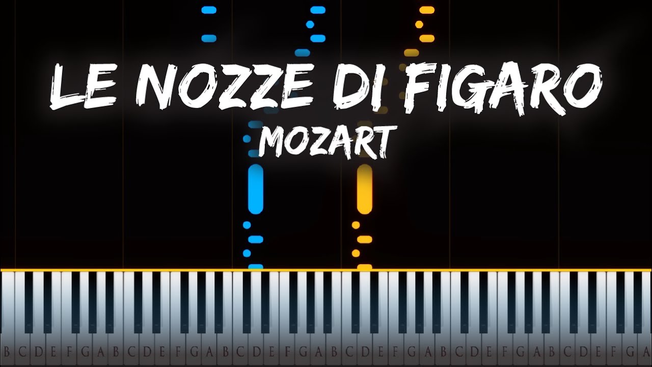 Mozart - Le Nozze di Figaro (Overture) | Piano Tutorial by PianoTOLE