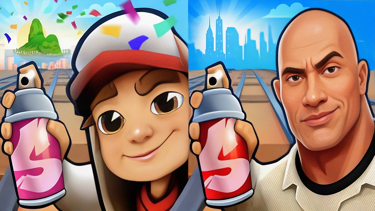 Subway Surfers 🆚 Jumanji Epic Run Games Comparisons