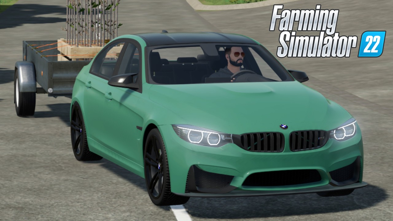 FS22 - 2014 BMW M3 F80 - NEW Car mod for Farming Simulator 2022 Roleplay