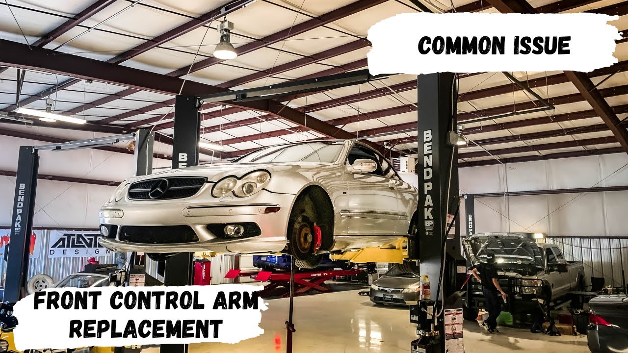 Replacing the Control Arms on the CLK500 (Common issue)