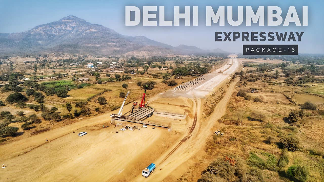 Delhi Mumbai Expressway Maharashtra State Progress | Virar-JNPT Update | Package 15