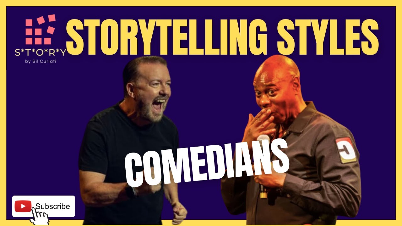 Storytelling Styles: Comedians Gervais vs. Chapelle 