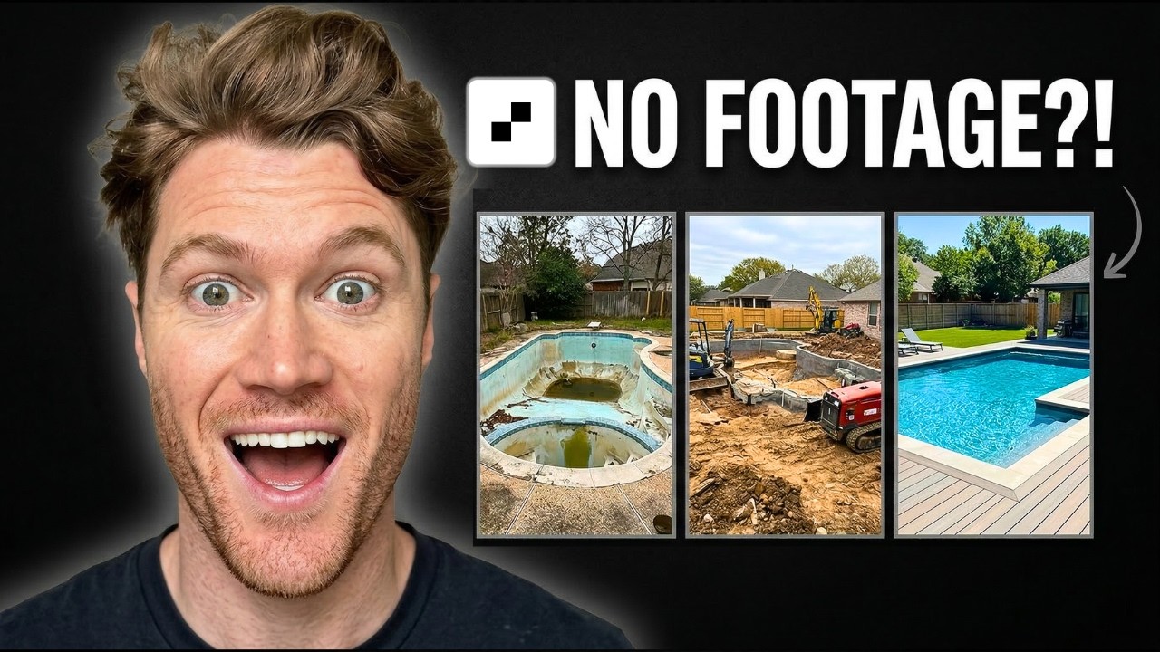 I Built a Real Estate Renovation Time-Lapse with No Footage (Full AI Workflow)