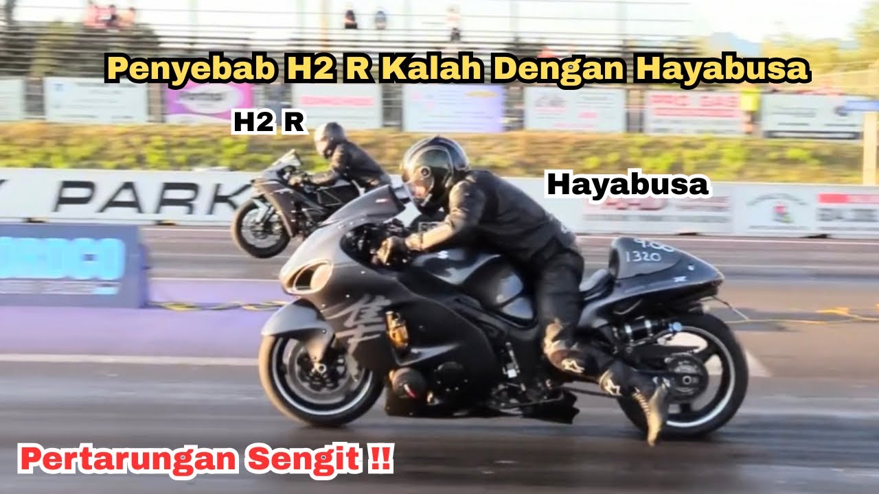 H2R vs SUZUKI HAYABUSA‼️