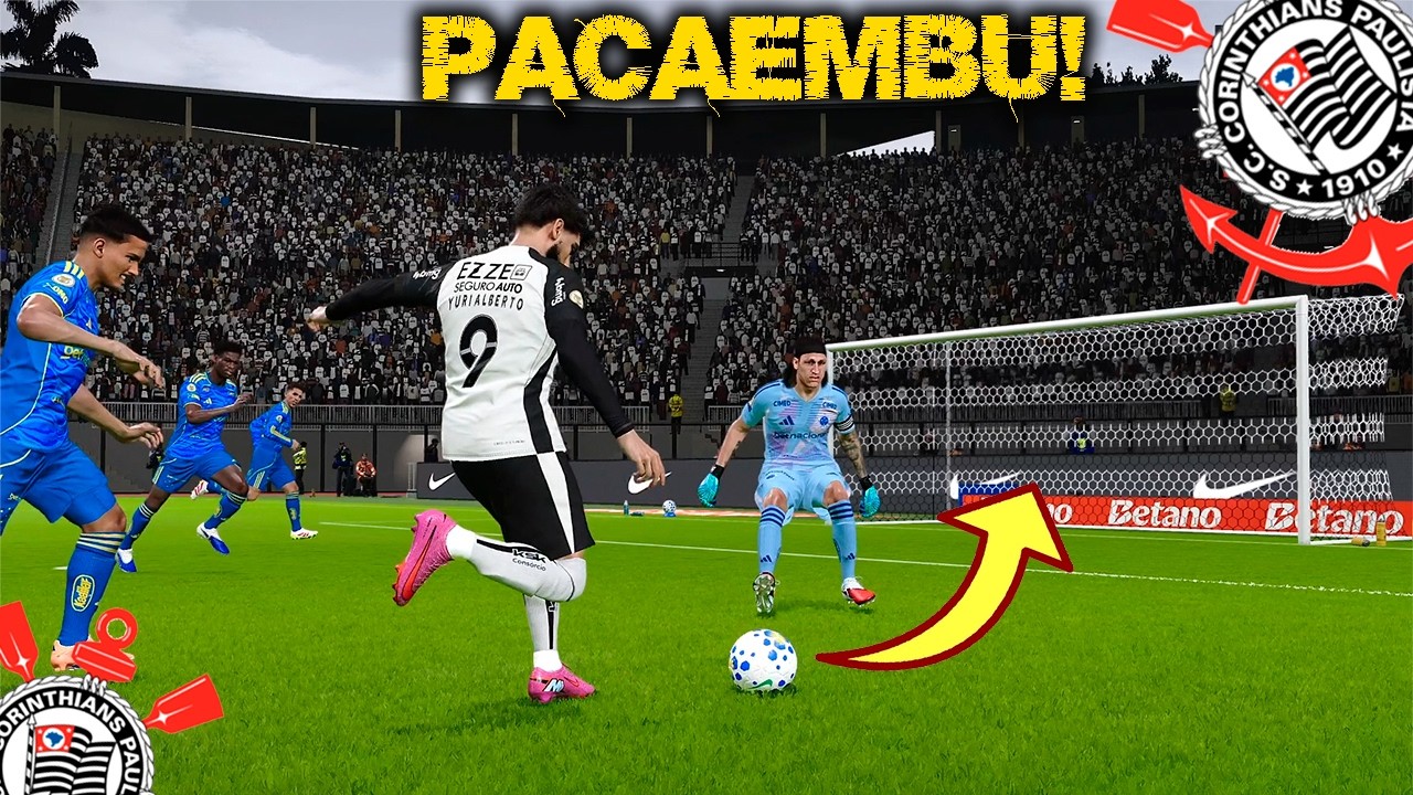 CORINTHIANS DE VOLTA PACAEMBU! MEMPHIS CAPITÃO! PES 2026 - GOGOSZ PATCH! MASTER LEAGUE EP09