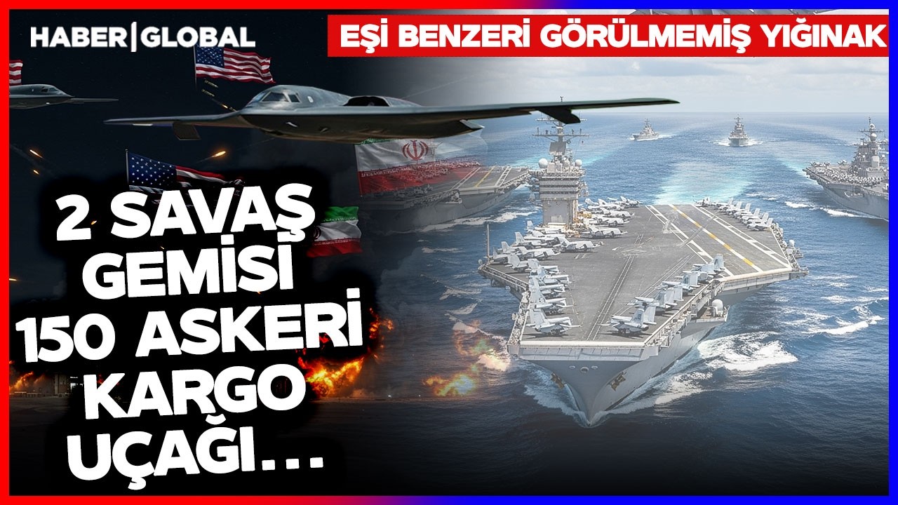 Armada İran'ı Vurmaya Gidiyor! Amerika'dan Eşi Benzeri Görülmemiş Yığınak!