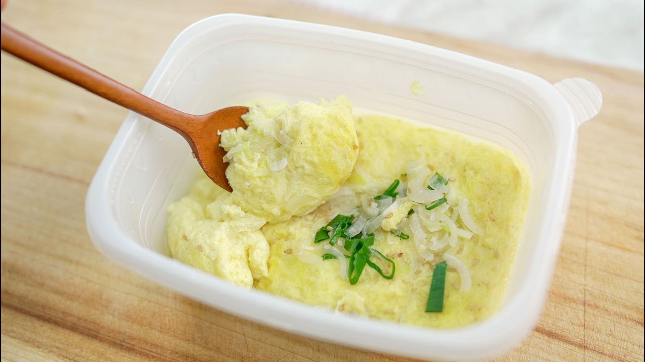 아침마다 해먹게 되는 초간단 계란찜 황금 레시피