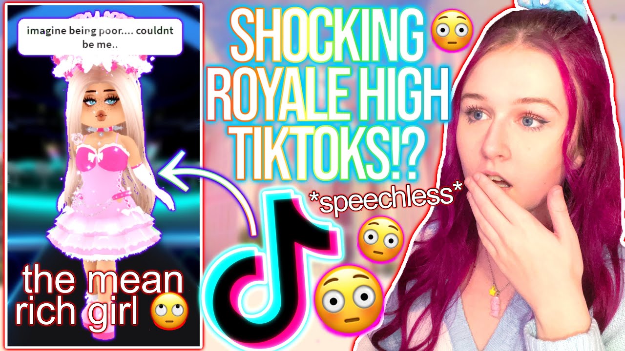ROYALE HIGH TIKTOKS THAT LEFT ME *SPEECHLESS*... ROBLOX Royale High Tiktoks Reaction