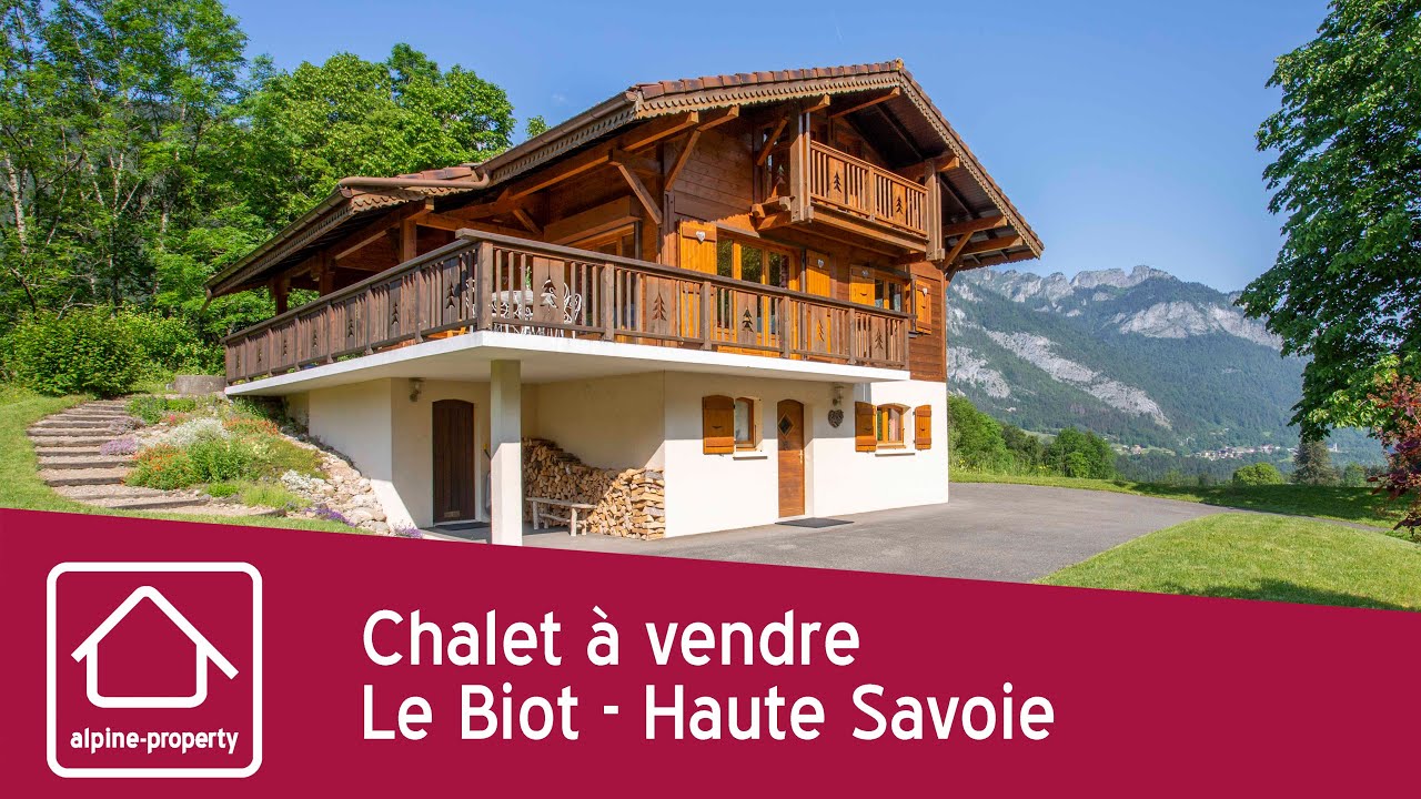 Chalet à vendre Le Biot