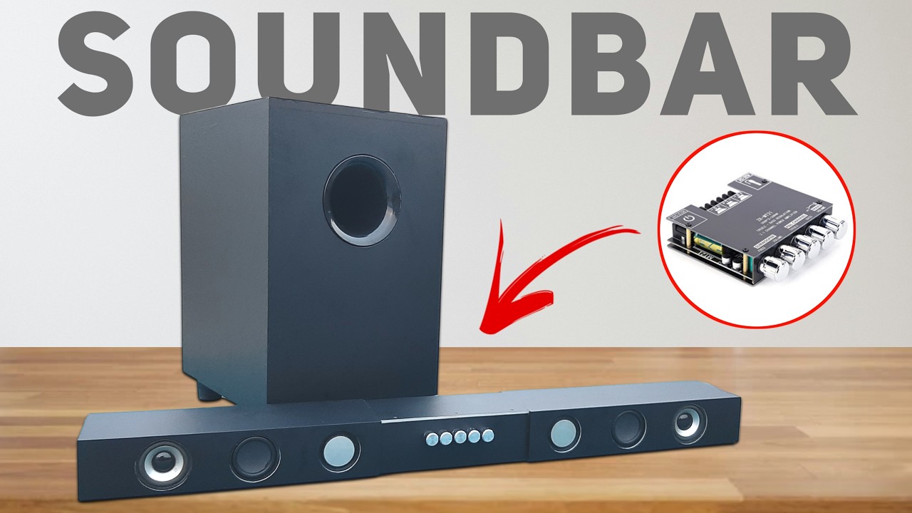How To Make Soundbar with Subwoofer | ZK-MT21 Amplifier Board