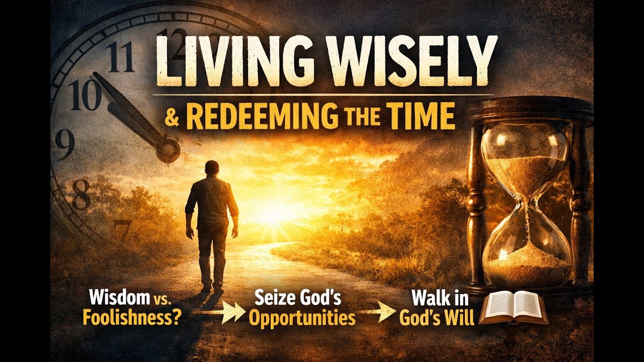 Walk Carefully: Making the Most of Every Opportunity (Ephesians 5)