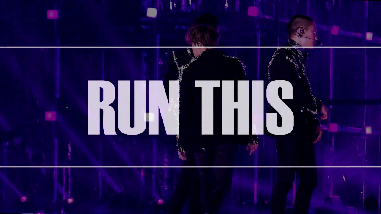 171225 SBS가요대전_ RUN THIS(kai focus)