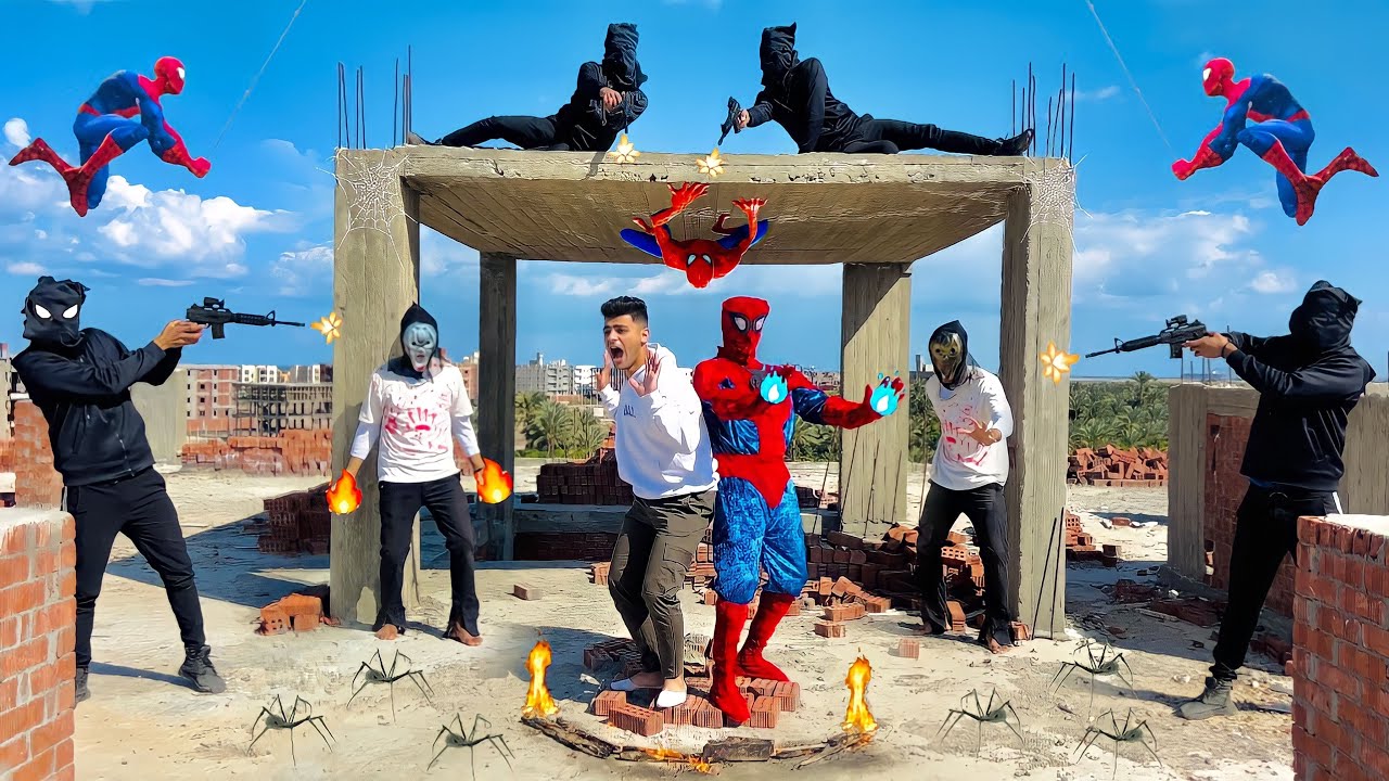 الوصول لبدله سبايدرمان🕷واستخدام قوتها الخارقه⚡️والتغلب على حراس البيت الملعون☠️(سبيدرمان🕷الجزء2)