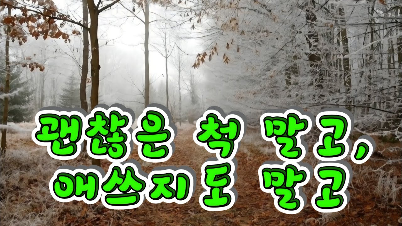 [괜찮은 척 말고,애쓰지도 말고] 마음 읽어주는 신부 홍창진의 유쾌한 인생 수업