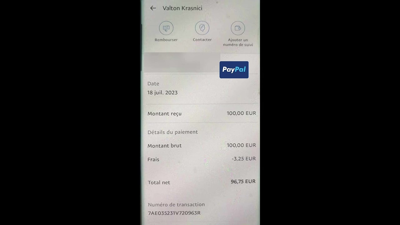 Transparenca Donacione Finansiare Pay-Pal 21.07.23 Fond Emergjent ❤️