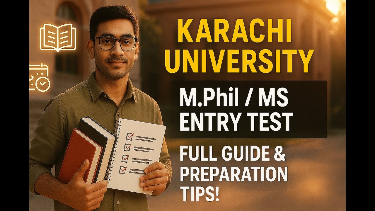 MS / MPHIL Entry test Complete Guide #karachiuniversity #universityofkarachi