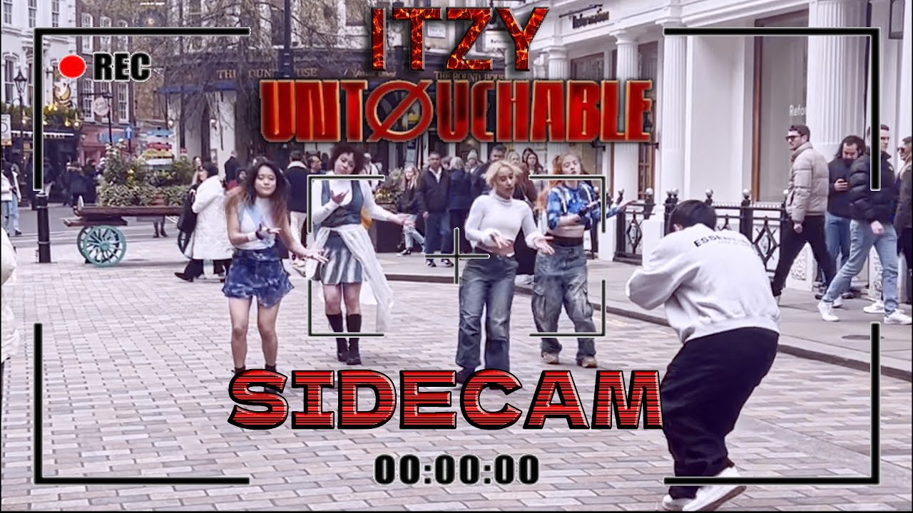 [KPOP IN PUBLIC | SIDECAM | 4K] ITZY (있지) - UNTOUCHABLE Dance Cover | London