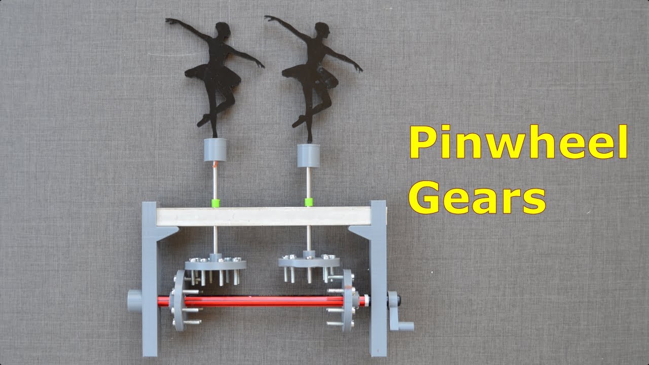 Pinwheel Gears  - Another way to drive Automata Toy