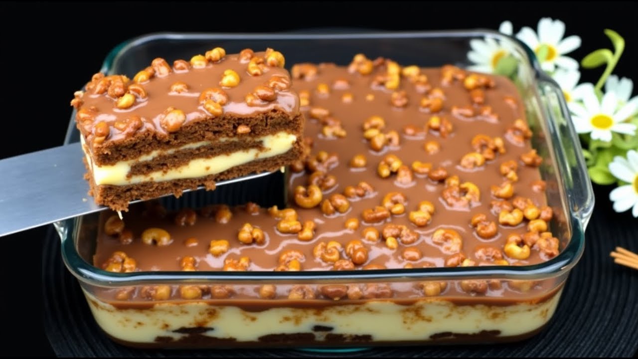 Der beste selbstgebackene Kuchen ohne Backen! Ohne Mehl in 5 Minuten!