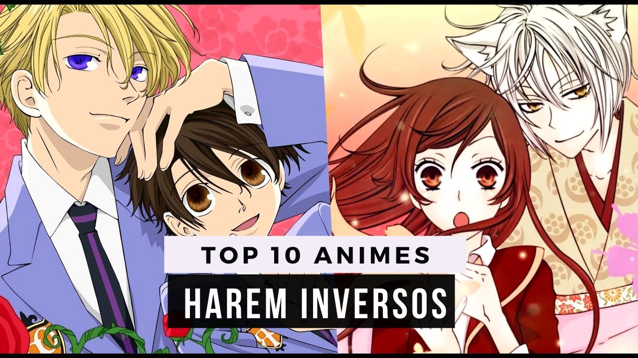 Top 10 Harem Inverso Anime