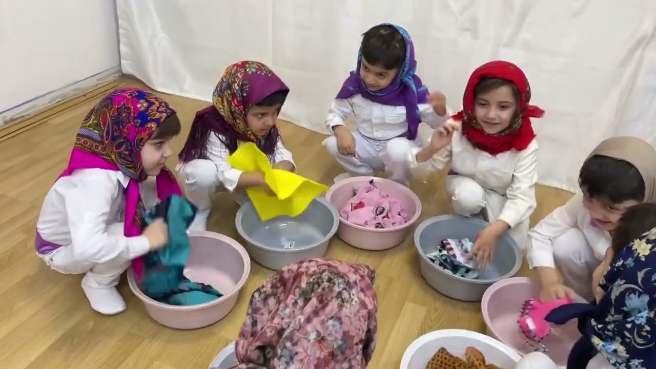 “Paltar yuyan analar” gülməli rəqs. 8 mart “Bağçadan Dünyaya”