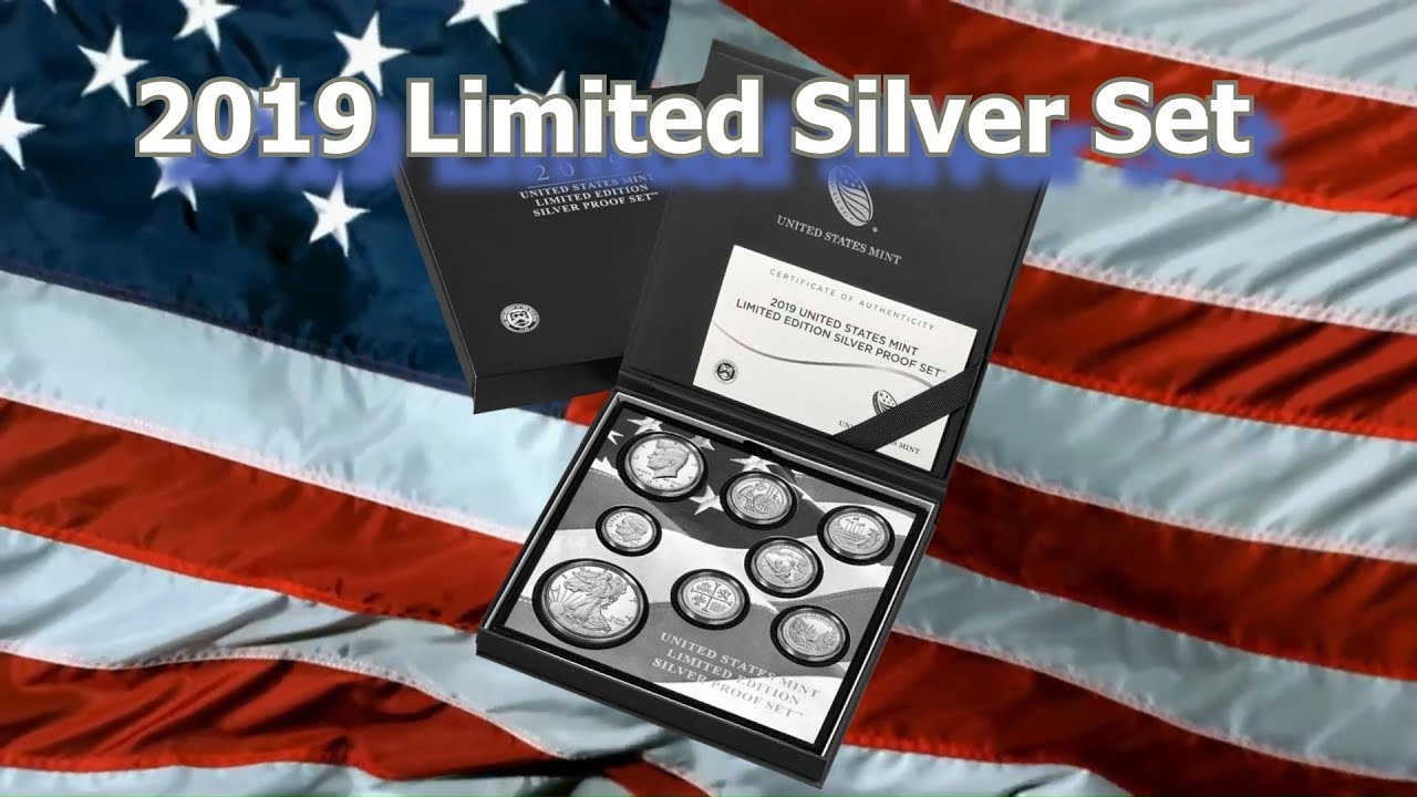2019 Limited Edition Silver Set Released by US Mint