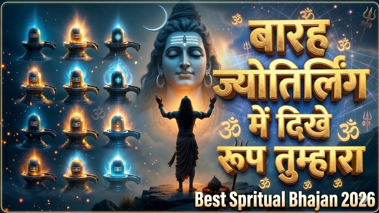 बारह ज्योतिर्लिंग में दिखे रूप तुम्हारा 🔱 | Mahadev Bhajan | Shiv Bhajan🙏🏻