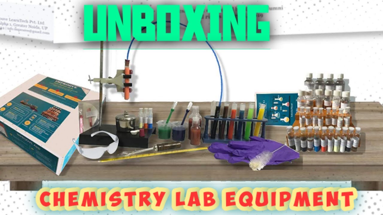 Improove Chemistry Lab-in-A-Box \  Unboxing Video