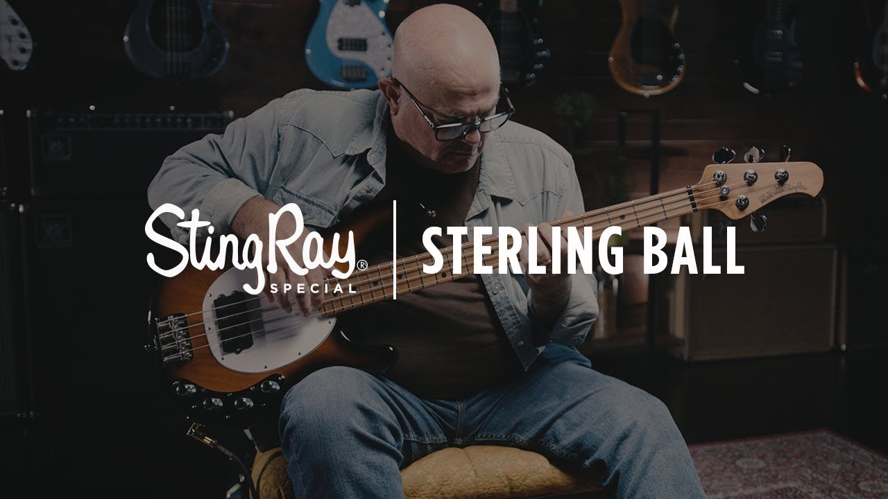 Ernie Ball Music Man: Stingray Special Bass - Sterling Ball Demo + Closer Look