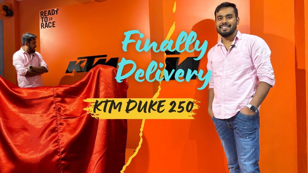 Taking Delivery of KTM Duke 250 Gen 3 | Ebony Black 2025 |#ktm #ktmduke250 #ktmduke #bikedelivery