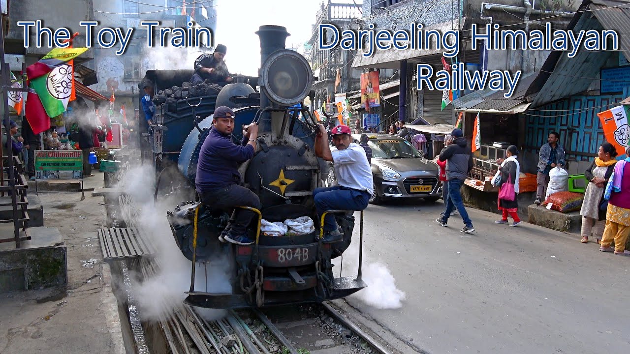 The Darjeeling Himalayan Railway - (India) - Part 3 - Steam Special - Toy Train - Kurseong to Sonada