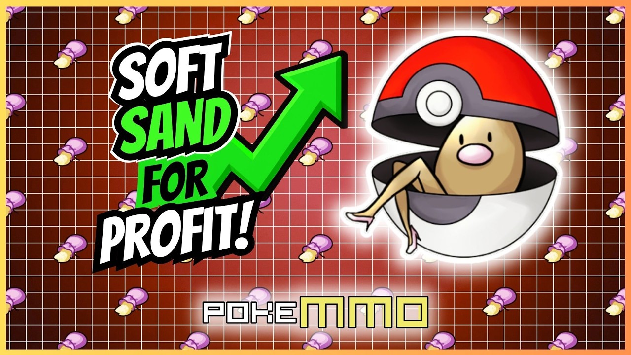 Фарм Мягкого песка в PokeMMO вернулся! Новый метод в Пещере Диглеттов: анализ прибыли за 2 часа