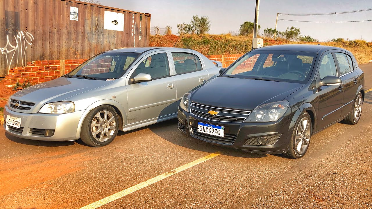 VECTRA GTX 140CV X ASTRA 140CV | QUEM ANDA MAIS?