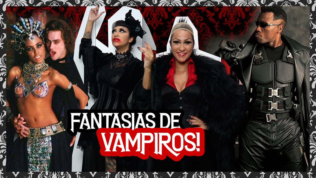 LOOKS INSPIRADOS NOS FILMES DE VAMPIRO QUE EU MAIS AMO! | HALLOWEEK | NOSFEROTIKA