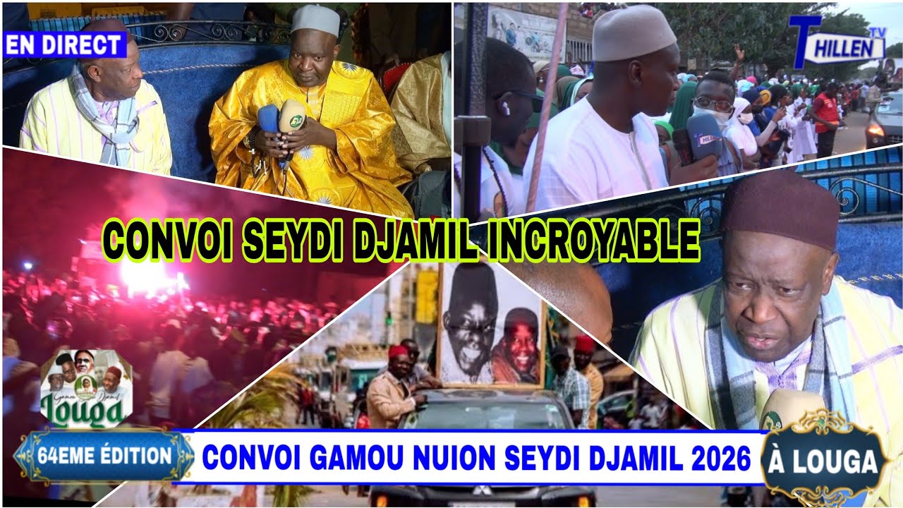 🛑DIRECT LOUGA COVOI GAMOU UNION  SEYDI DJAMILL 64EME EDITION 2026