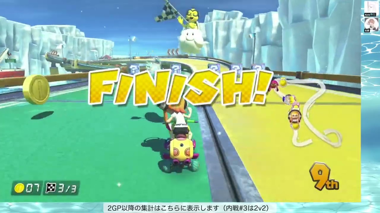 【MK8DX】内戦#8 2v2：15vsアレクのげぼく,こめいじ,あいどる,あんちえび,めおとざんまい（23.0917）