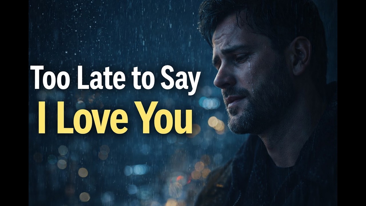 Too Late to Say I Love You