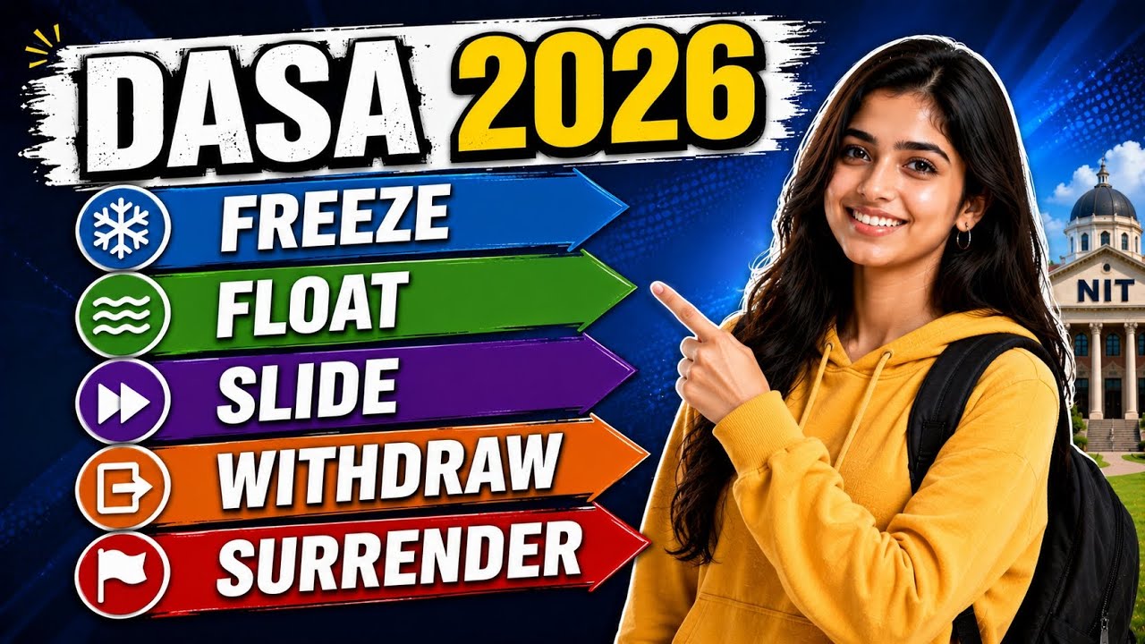 DASA 2026 Counselling Options Explained | Freeze, Float, Slide, Withdraw & Surrender